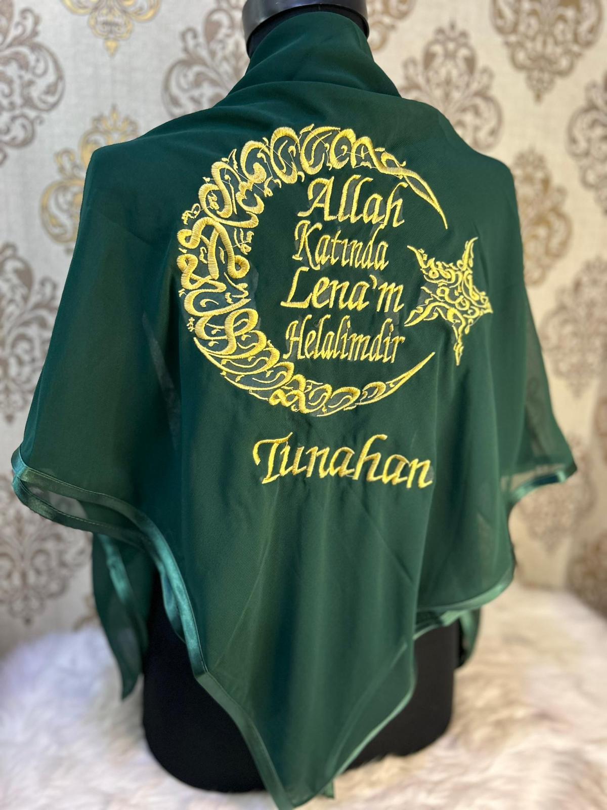 İsimli Damat Örtüsü