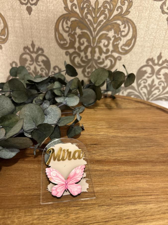 Şeffaf Pleksi Magnet