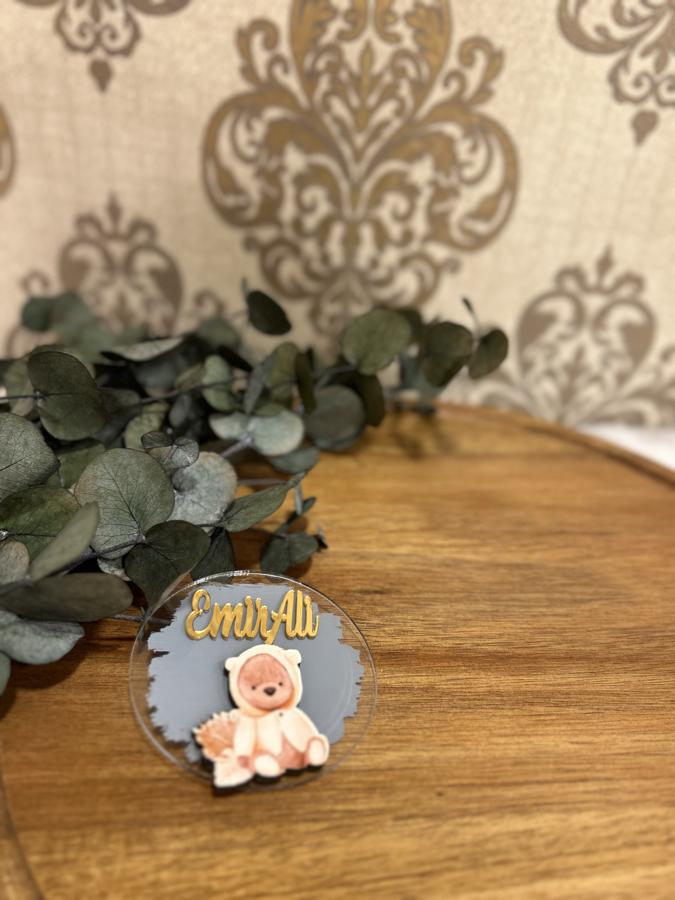 Şeffaf Pleksi Magnet