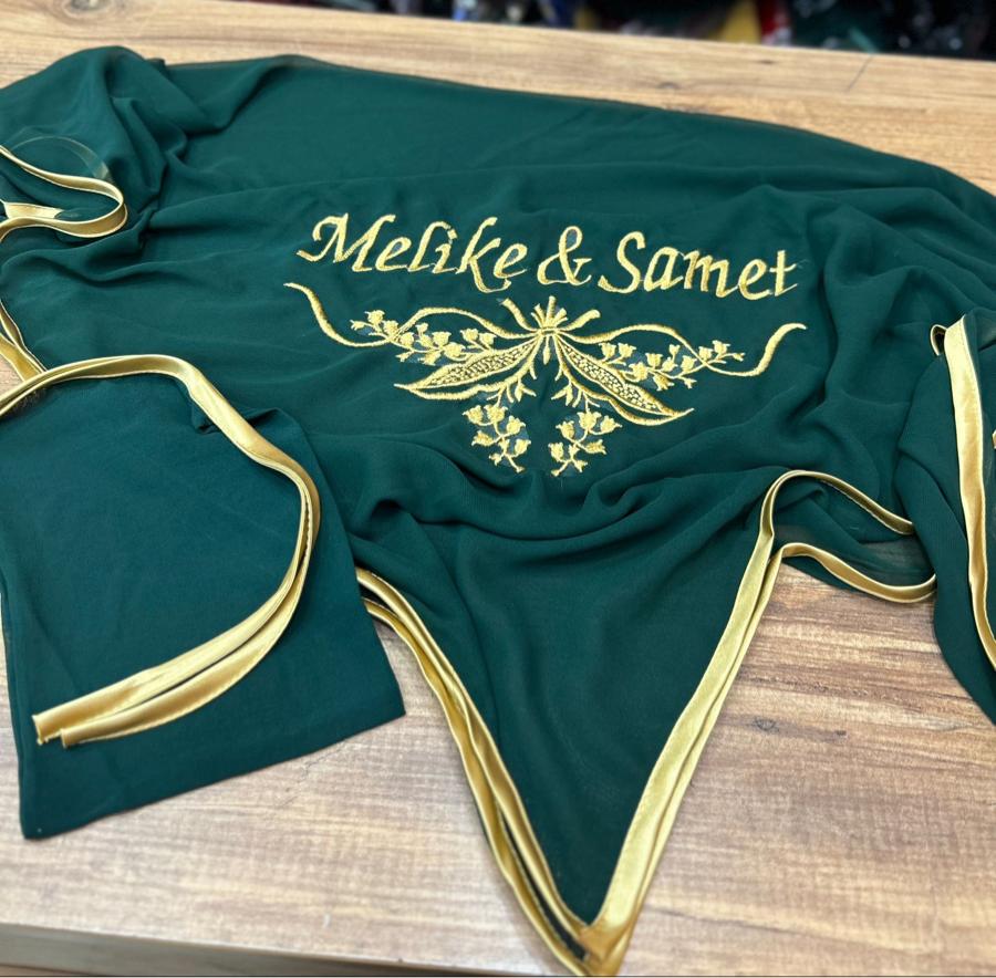 İsimli Damat Örtüsü