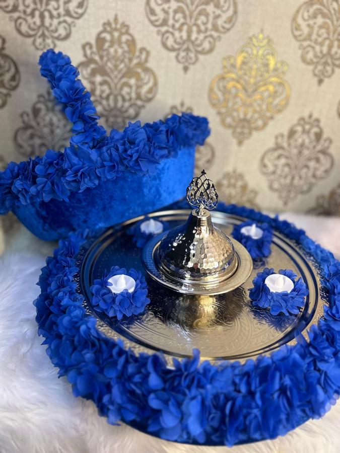 Saks Mavi Sepet ve Tepsi