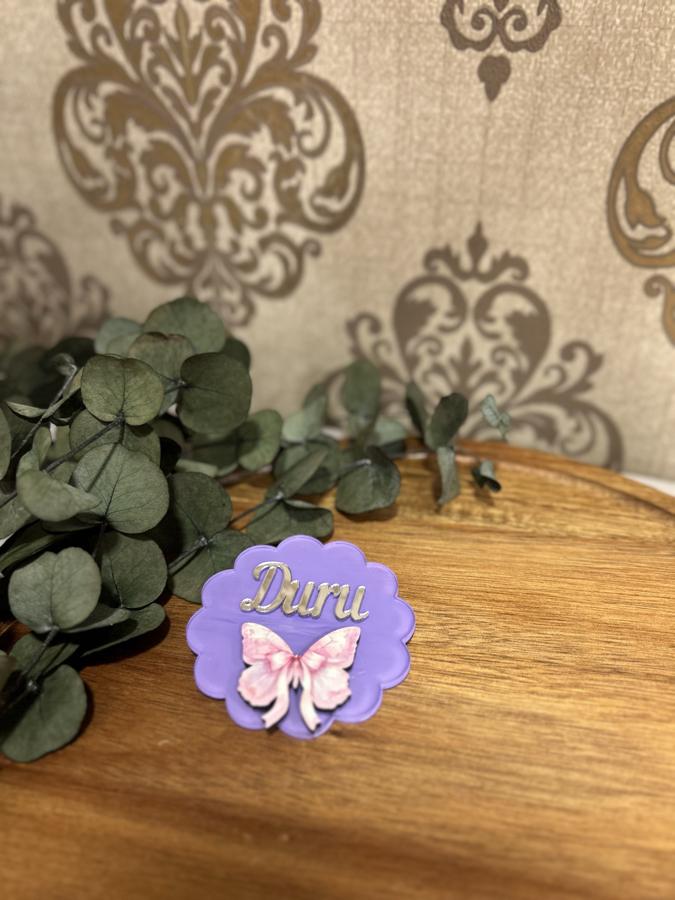 Şeffaf Pleksi Magnet