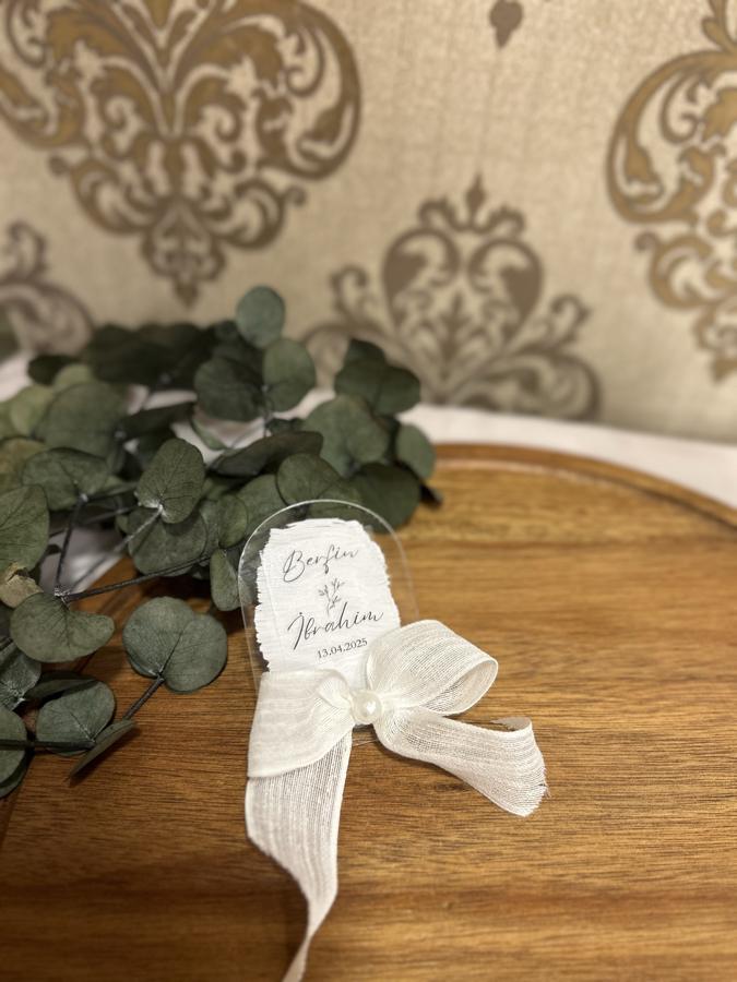 Şeffaf Pleksi Magnet