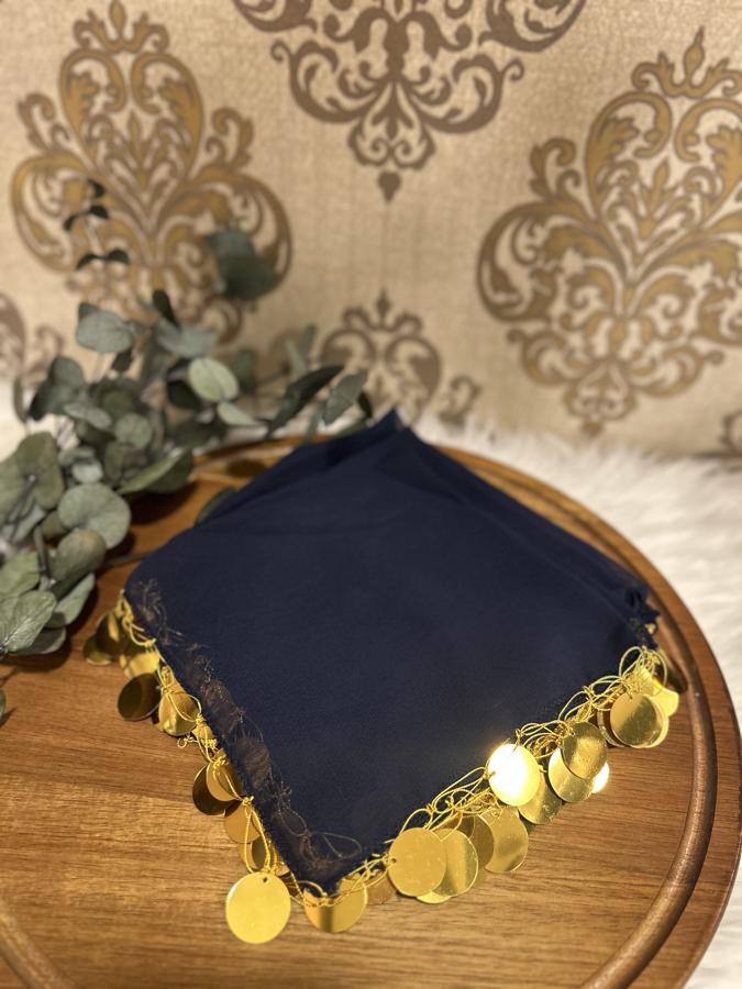 Lacivert Halay Mendili