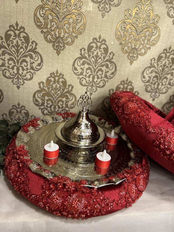 İşlemeli Sepet ve Tepsi