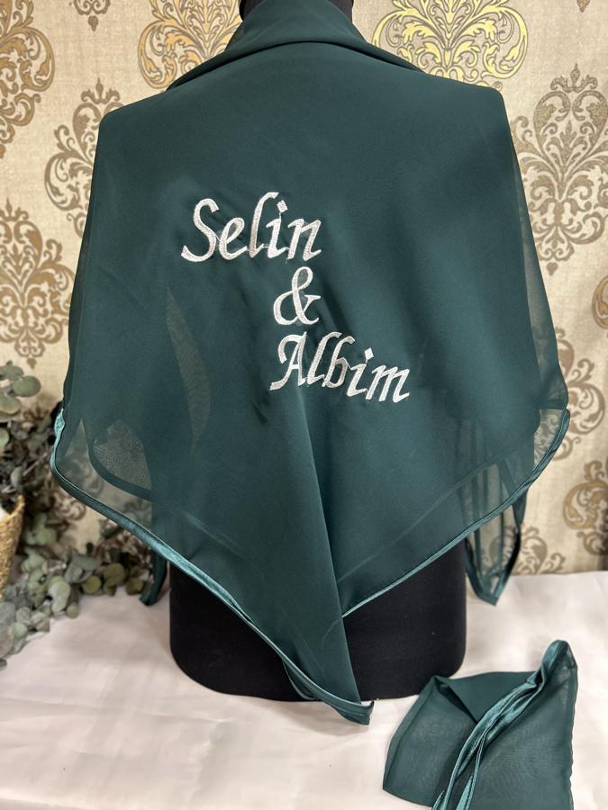 İsimli Damat Örtüsü