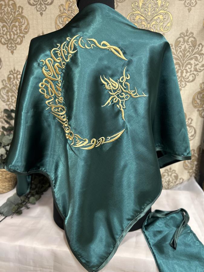 Saten Damat Örtüsü