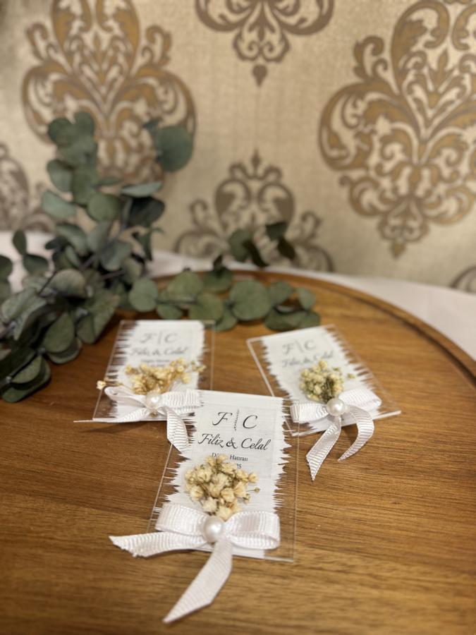 Şeffaf Pleksi Magnet