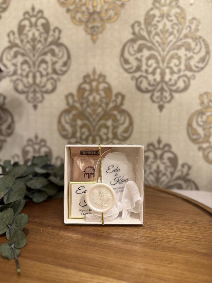 Kutuda Magnet, Kahve, Çikolata Seti