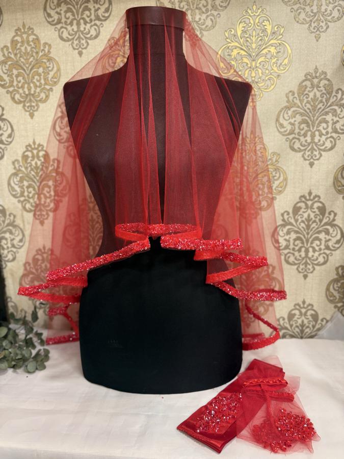 Cam Boncuk Duvak Seti