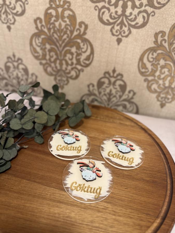 Şeffaf Pleksi Magnet