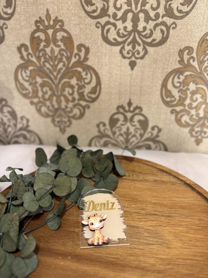 Şeffaf Pleksi Magnet