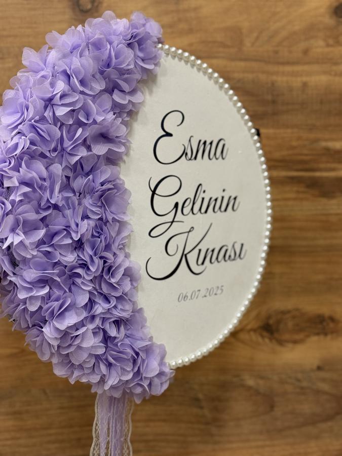 Lila Lazerli Gelin Tefi