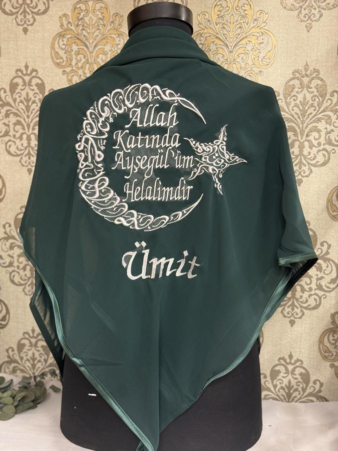 İsimli Damat Örtüsü