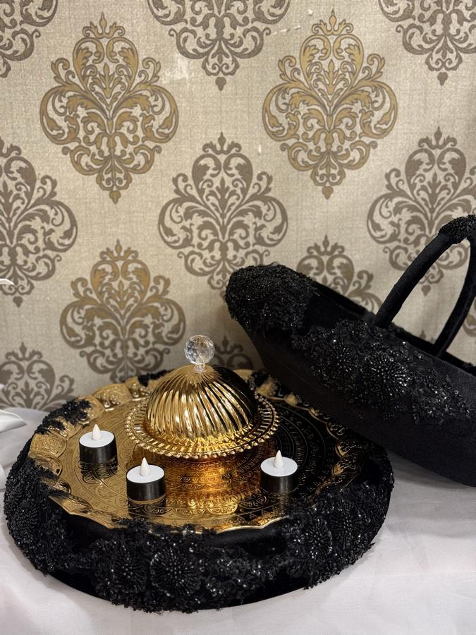 İşlemeli Sepet ve Tepsi