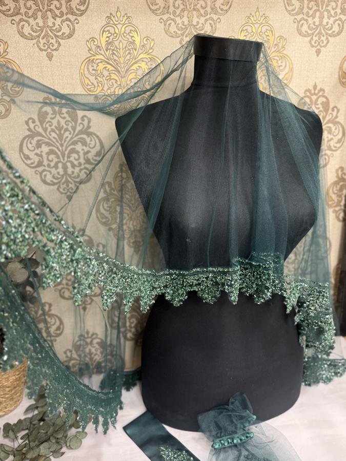 Cam Boncuk Duvak Seti