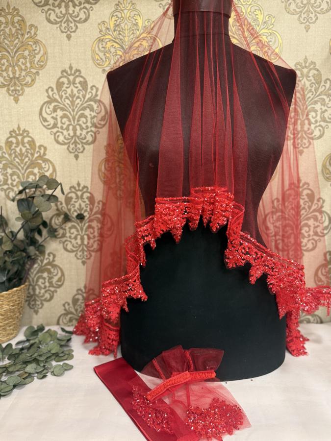 Cam Boncuk Duvak Seti