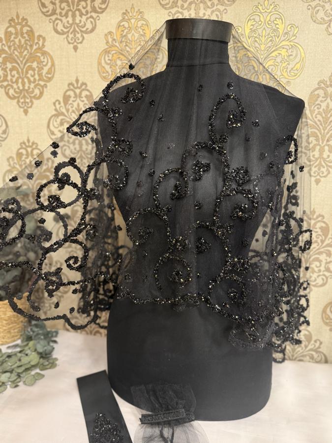 Cam Boncuk Duvak Set