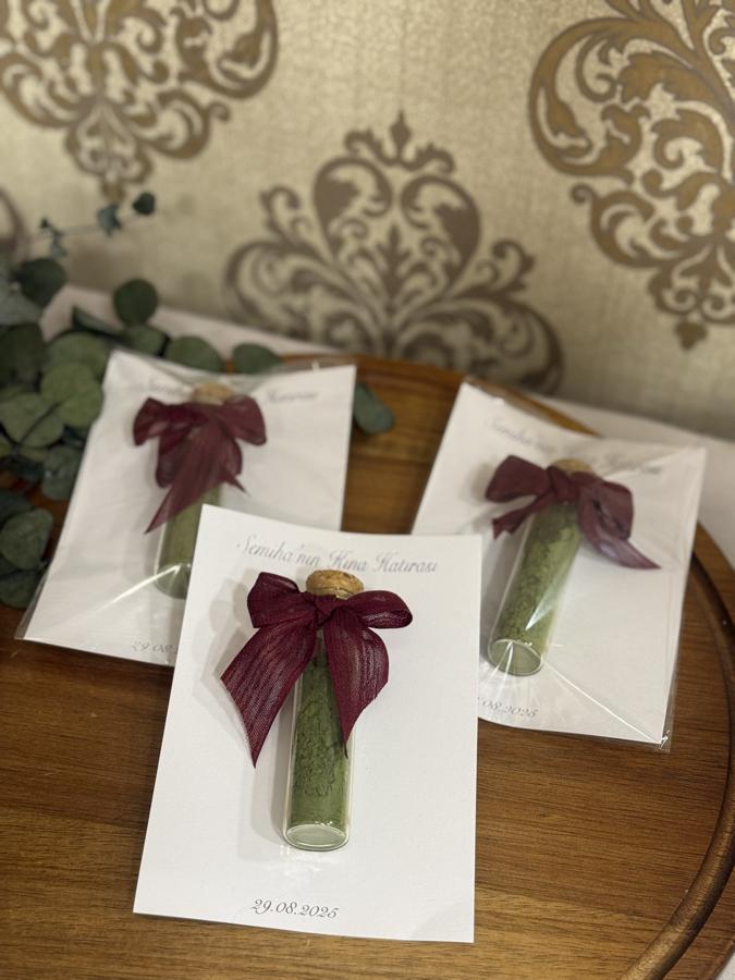 Kartlı Kına Şişesi