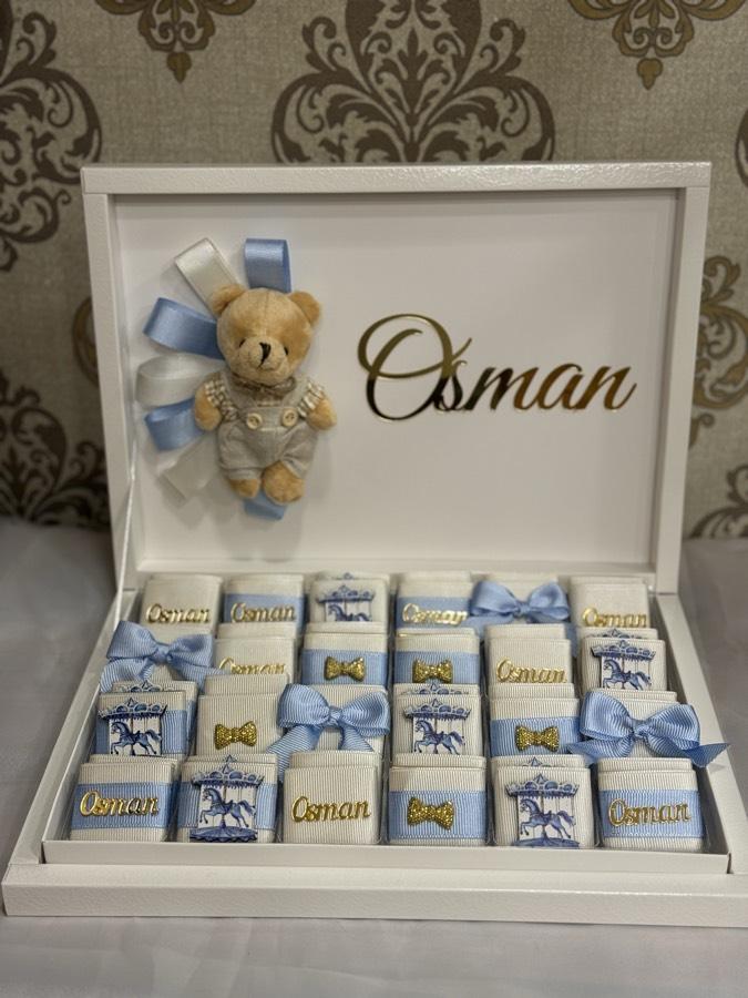 Kurdele Süslemeli Çikolata