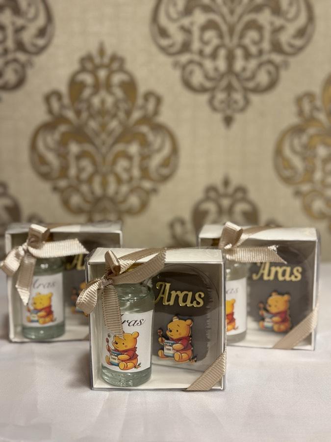 Kutuda Magnet ve Kolonya Şişesi