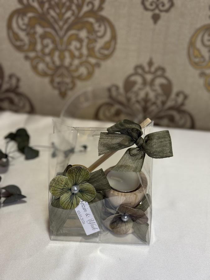 Çantada Oda Kokusu ve Ahşap Mum