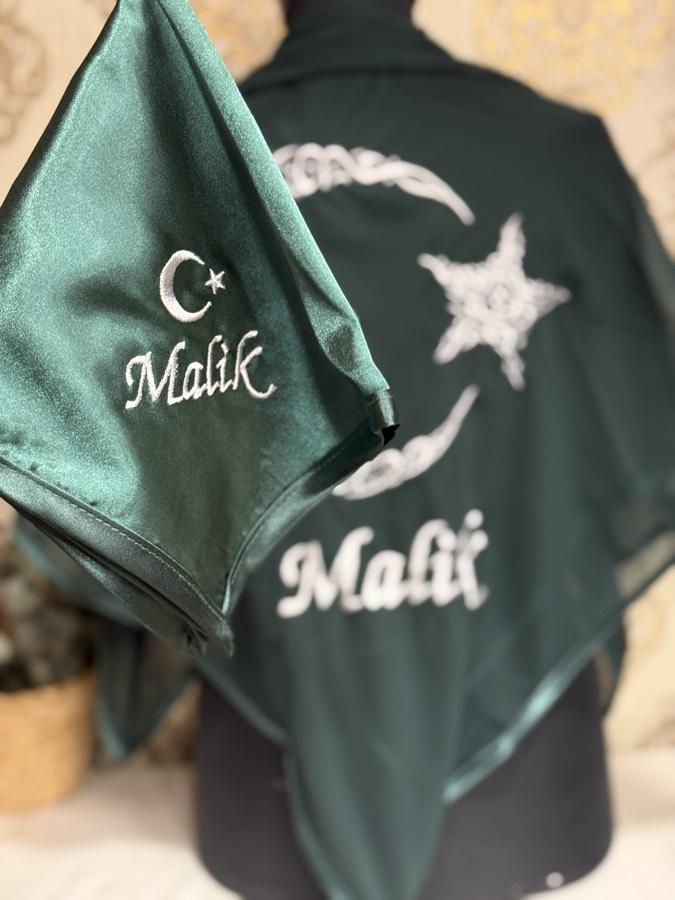 İsimli Damat Örtüsü ve Mendili