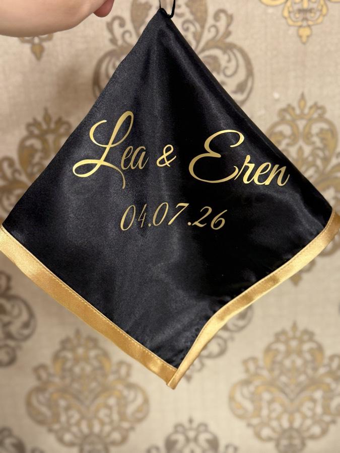 Baskılı Damat Mendili