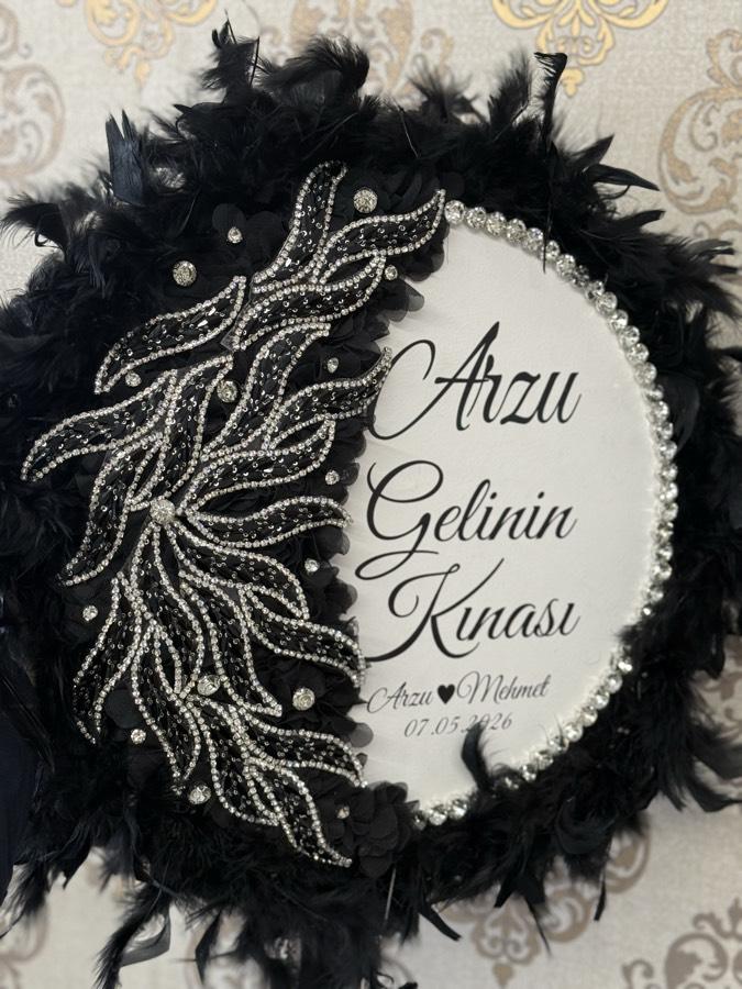 Taşlı ve Tüylü Gelin Tefi