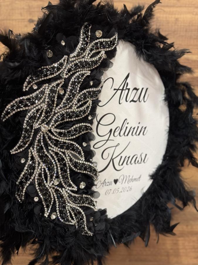 Taşlı ve Tüylü Gelin Tefi