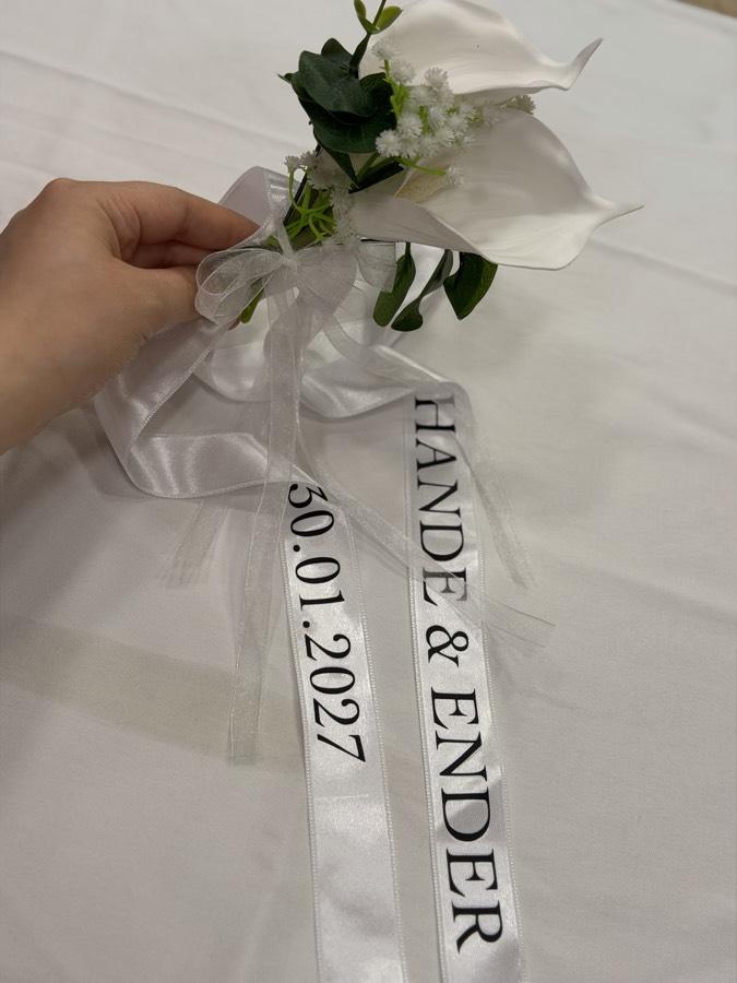 İsimli ve Çiçekli Konvoy Süsü
