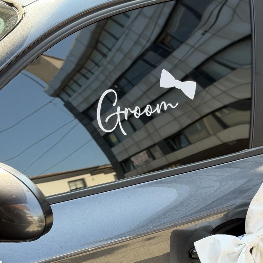 Groom Sticker